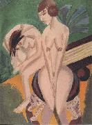Ernst Ludwig Kirchner Zwei Akte im Raum Spain oil painting artist